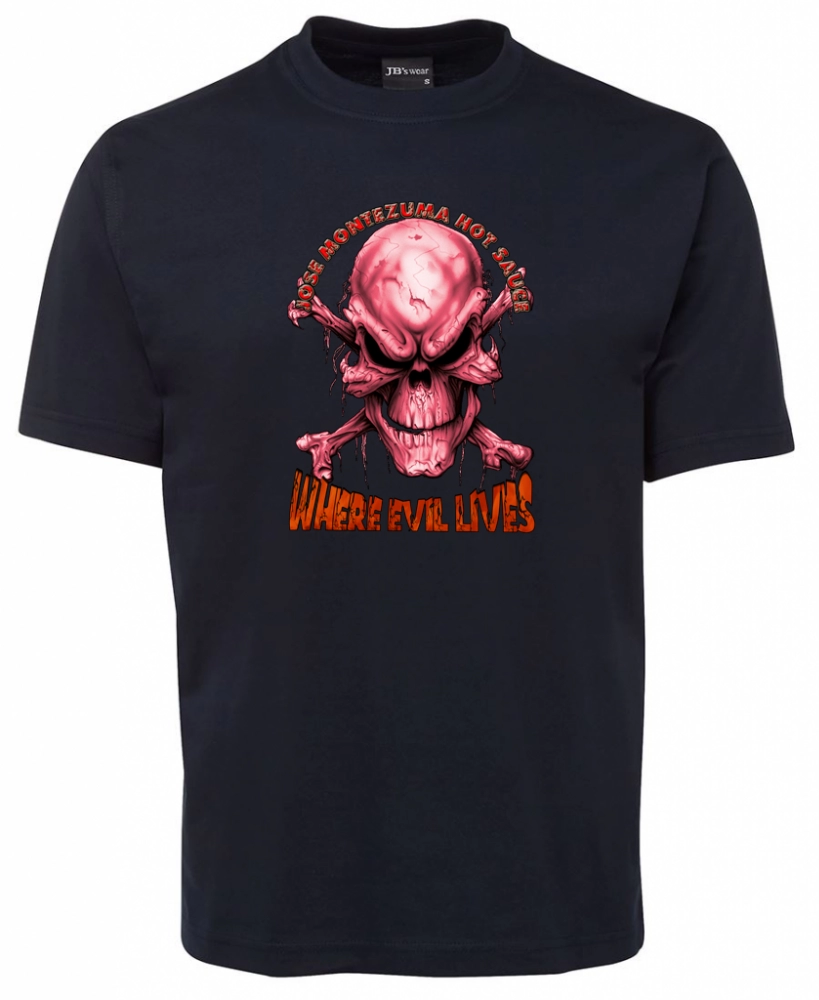 WHERE EVIL LIVES TEE